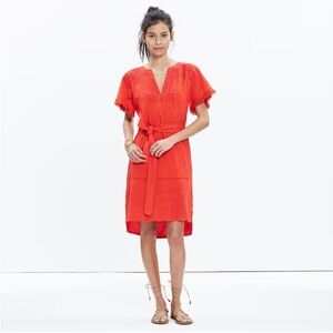 Madewell | Dresses | Madewell Drop Waist Dress Size M | Poshmark